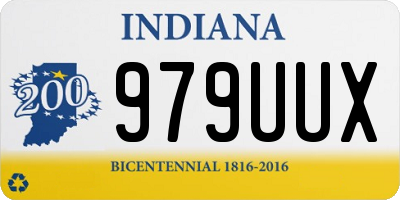IN license plate 979UUX