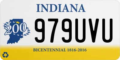 IN license plate 979UVU