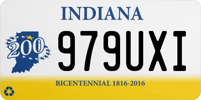 IN license plate 979UXI
