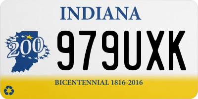 IN license plate 979UXK