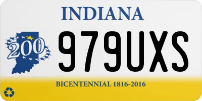 IN license plate 979UXS
