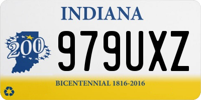 IN license plate 979UXZ