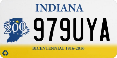 IN license plate 979UYA