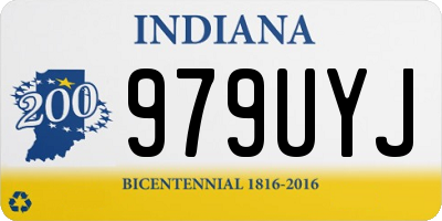 IN license plate 979UYJ