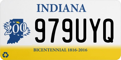 IN license plate 979UYQ