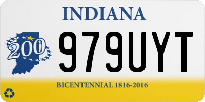 IN license plate 979UYT
