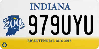 IN license plate 979UYU