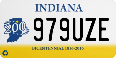 IN license plate 979UZE