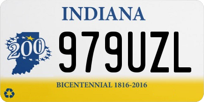 IN license plate 979UZL