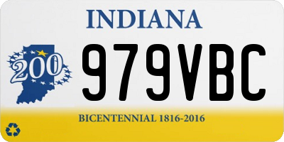 IN license plate 979VBC