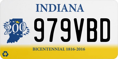 IN license plate 979VBD