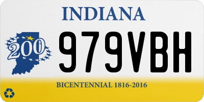 IN license plate 979VBH
