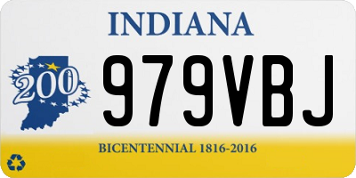 IN license plate 979VBJ