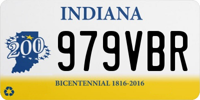 IN license plate 979VBR