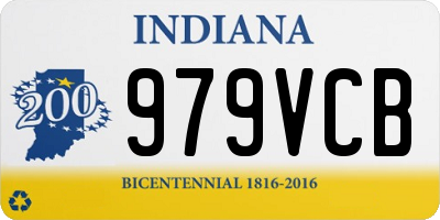 IN license plate 979VCB