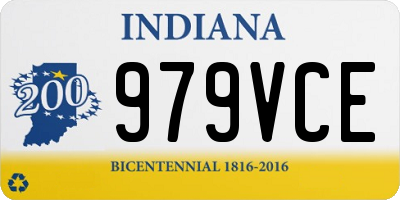 IN license plate 979VCE