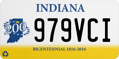 IN license plate 979VCI