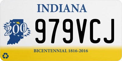 IN license plate 979VCJ