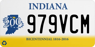 IN license plate 979VCM