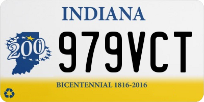 IN license plate 979VCT