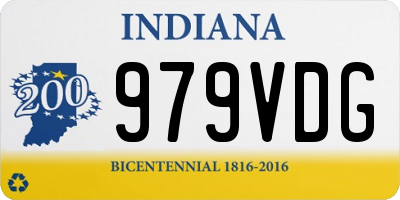 IN license plate 979VDG