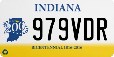 IN license plate 979VDR