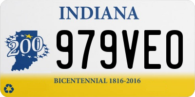 IN license plate 979VEO