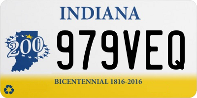 IN license plate 979VEQ