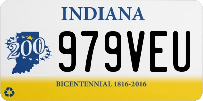 IN license plate 979VEU