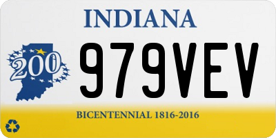 IN license plate 979VEV