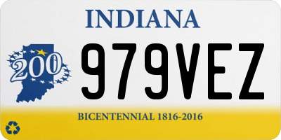 IN license plate 979VEZ
