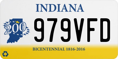 IN license plate 979VFD