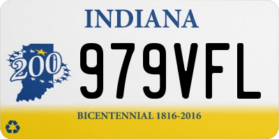 IN license plate 979VFL