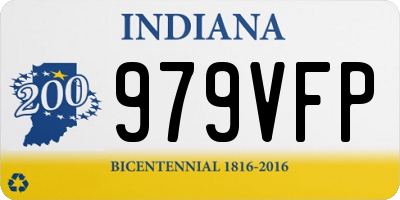 IN license plate 979VFP