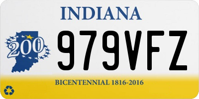 IN license plate 979VFZ