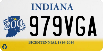 IN license plate 979VGA
