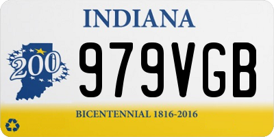 IN license plate 979VGB