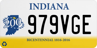 IN license plate 979VGE