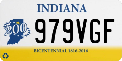 IN license plate 979VGF