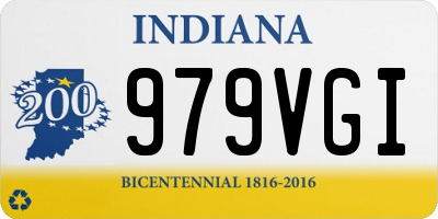 IN license plate 979VGI