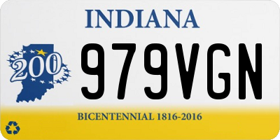 IN license plate 979VGN