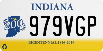 IN license plate 979VGP