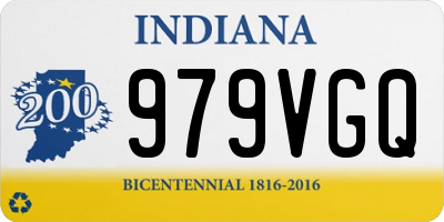 IN license plate 979VGQ
