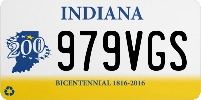 IN license plate 979VGS