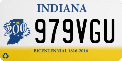 IN license plate 979VGU