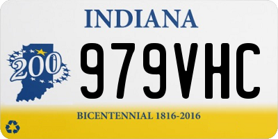 IN license plate 979VHC