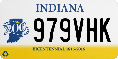 IN license plate 979VHK