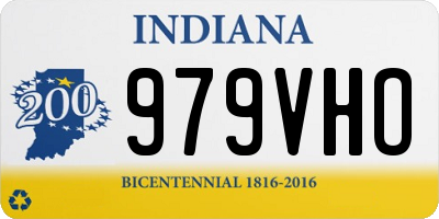 IN license plate 979VHO