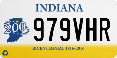 IN license plate 979VHR