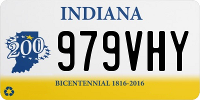 IN license plate 979VHY